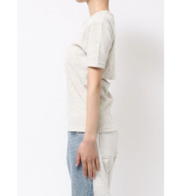 Ungrid「バックデザインハーフスリーブTee」|Tシャツ・カットソー|