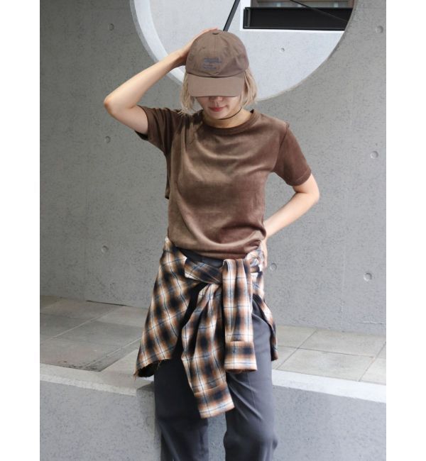 Ungrid「バックデザインハーフスリーブTee」|Tシャツ・カットソー|