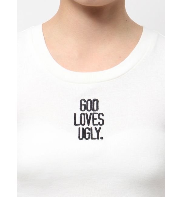 GYDA「GOD LOVES UGLYサイドレースタンクトップ」|タンクトップ|