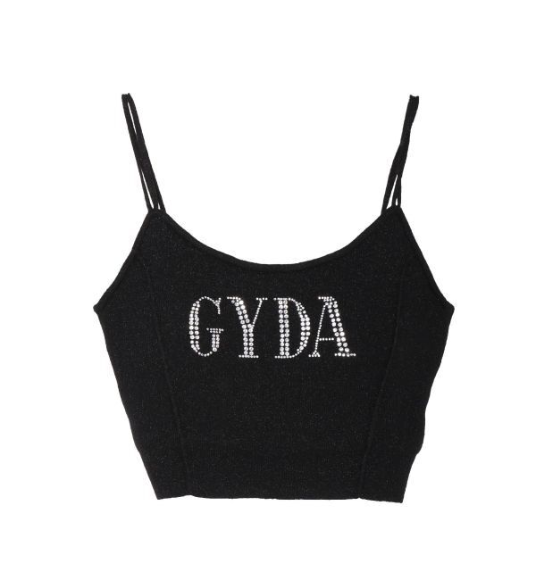 GYDA「GYDA bijouラメニットビスチェ」|キャミソール|