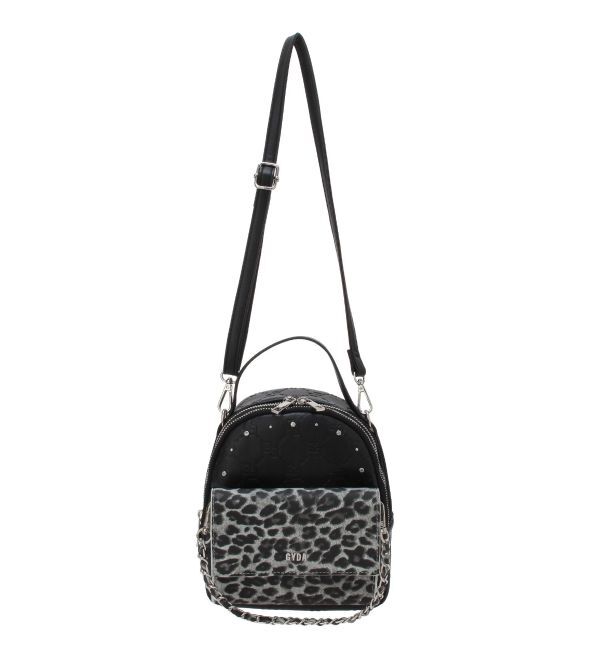 GYDA「GYDA leopard bijou 5WAYミニリュック」|リュック|