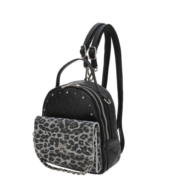 GYDA「GYDA leopard bijou 5WAYミニリュック」|リュック|