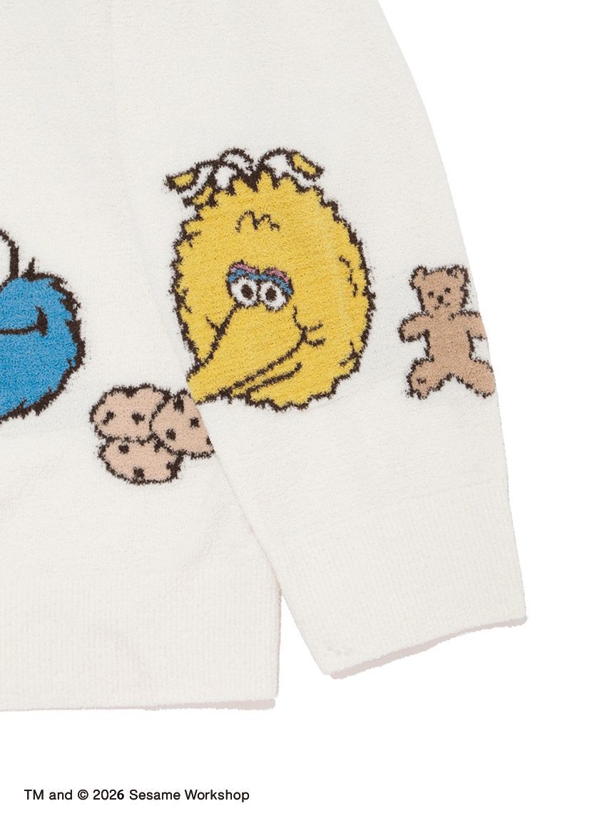 gelato pique「【SESAME STREET】エアリーモコアップリケカーディガン」|ルームウェア|