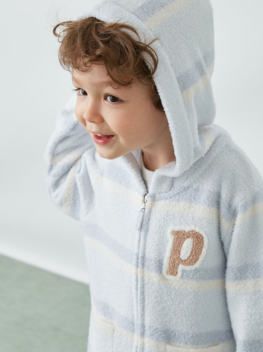 GELATO PIQUE KIDS & BABY「【KIDS】エアリーモコランダムボーダーパーカ」|パーカー|