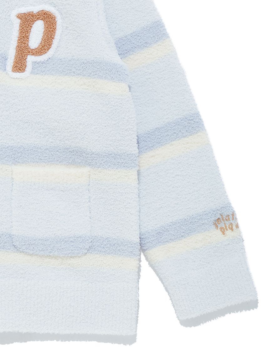GELATO PIQUE KIDS & BABY「【KIDS】エアリーモコランダムボーダーパーカ」|パーカー|