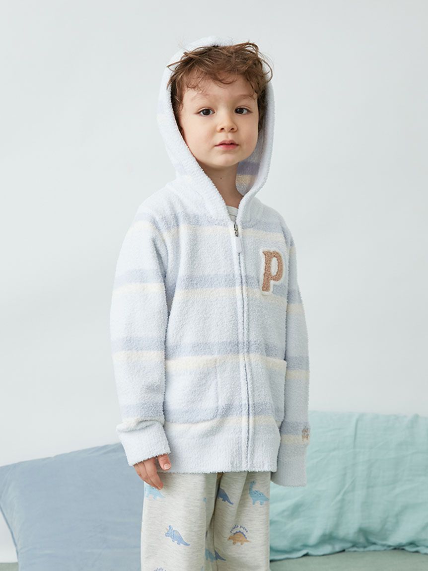 GELATO PIQUE KIDS & BABY「【KIDS】エアリーモコランダムボーダーパーカ」|パーカー|