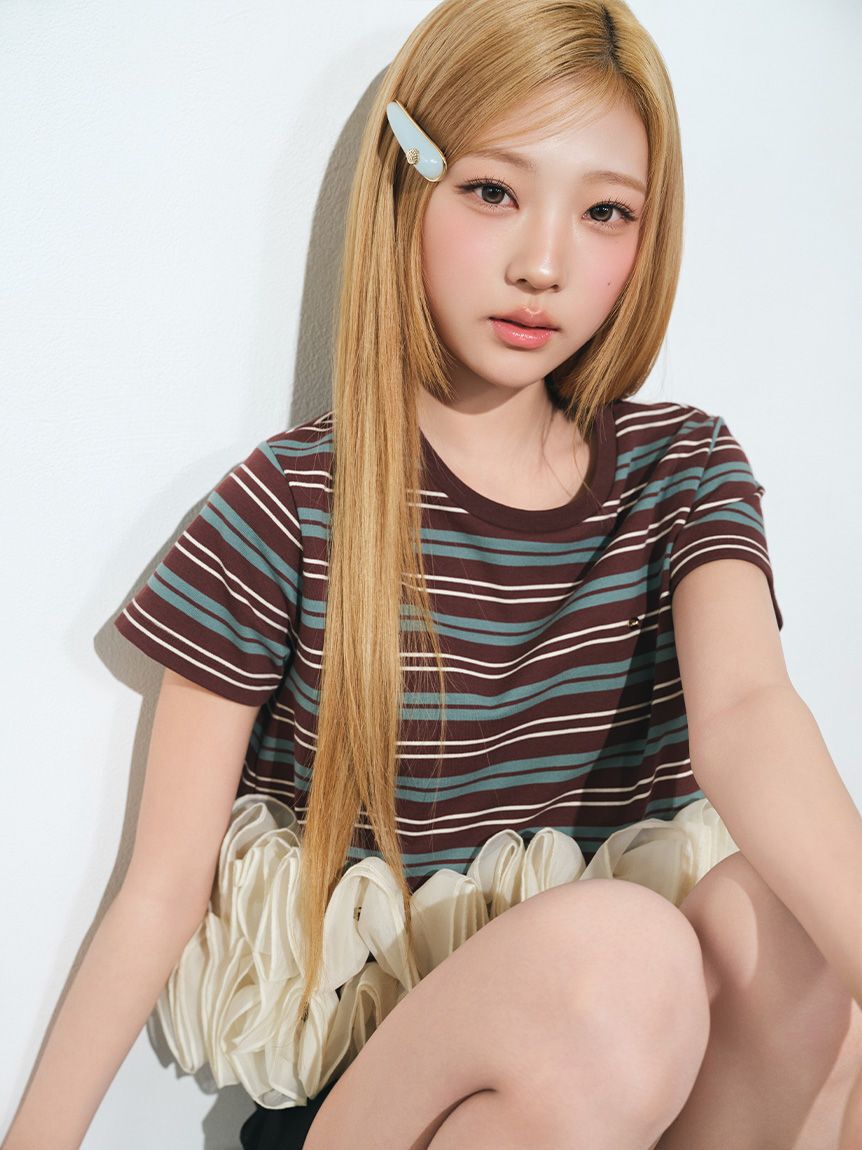LILY BROWN「ボリュームフリルカットトップス」|Tシャツ・カットソー|