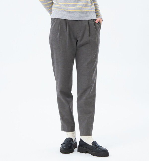 MACKINTOSH PHILOSOPHY「WARM TWILL テーパードパンツ」|その他|チャコールグレー