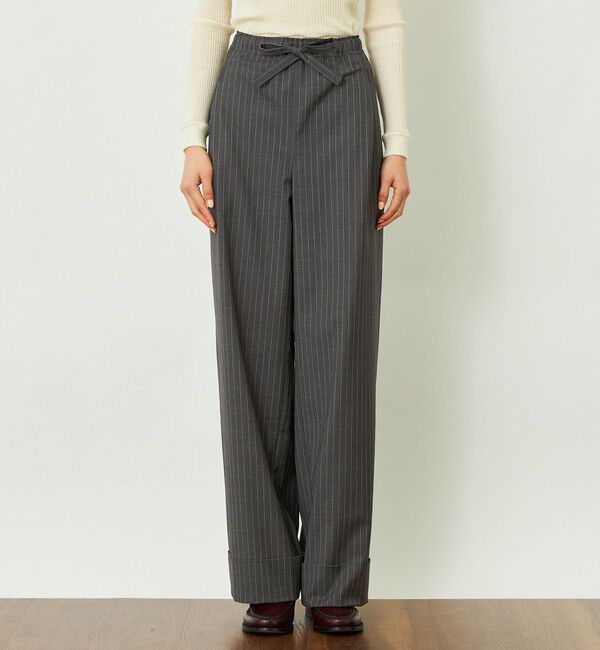 MACKINTOSH PHILOSOPHY「GREY LABEL ウールストライプイージーパンツ」|その他|