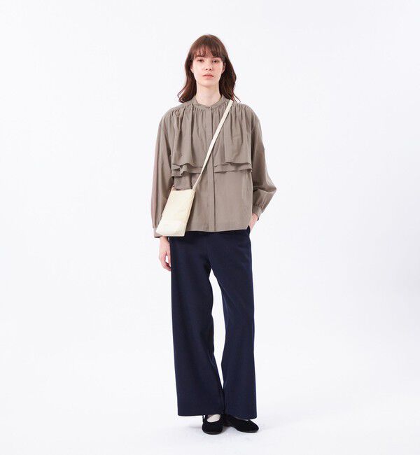 MACKINTOSH PHILOSOPHY「ボイルローンラッフルブラウス」|シャツ・ブラウス|