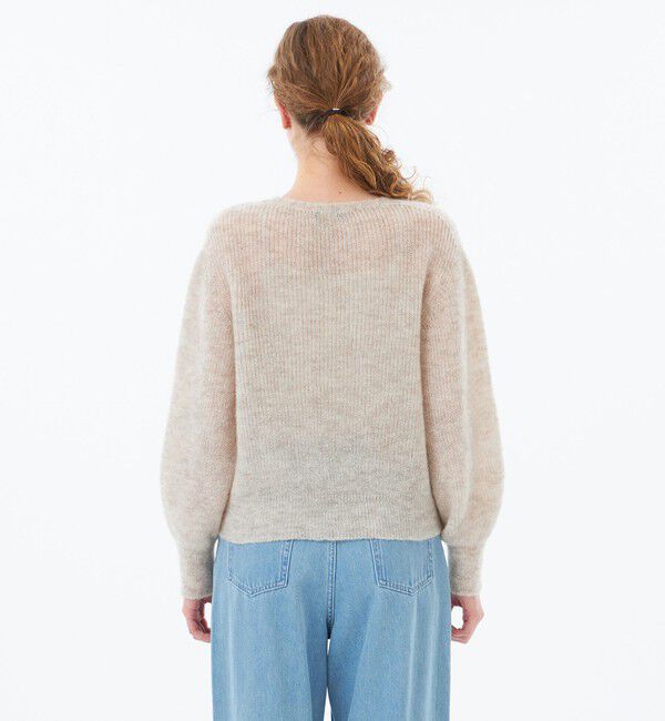 MACKINTOSH PHILOSOPHY「【WEB&一部店舗限定】モヘヤミックスVネックニット」|ニット・セーター|