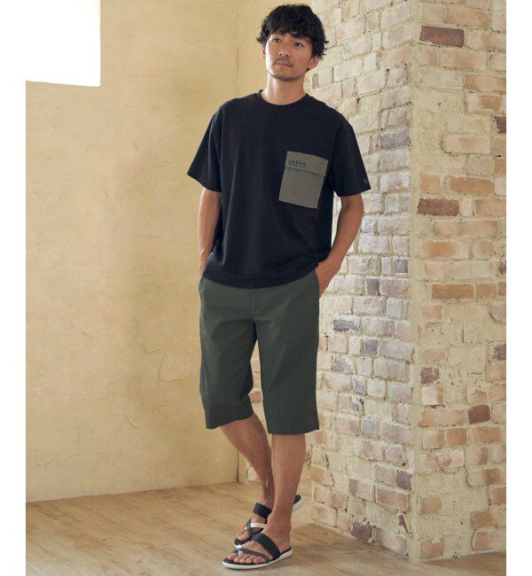 ikka「URBAN NATURE LIFE フラップポケットTシャツ」|Tシャツ・カットソー|
