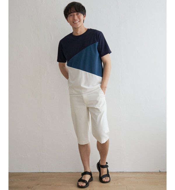 ikka「6.5分丈ドビーハーフパンツ」|その他|