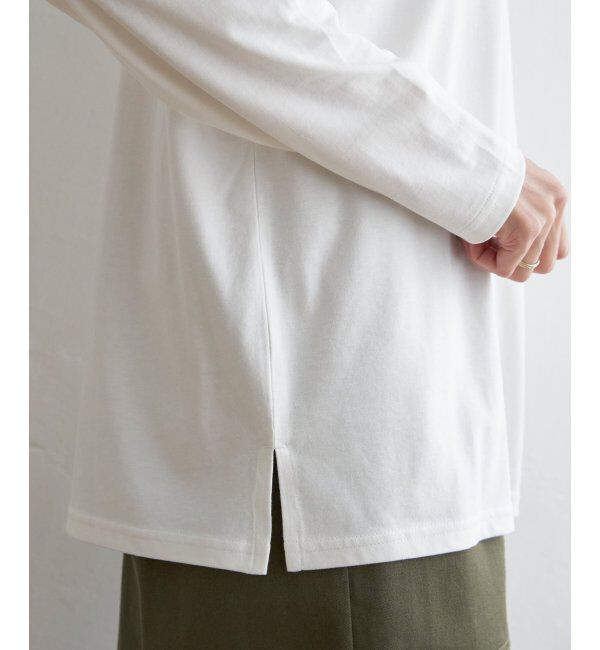 ikka「ロゴフォトプリントロンＴ」|Tシャツ・カットソー|