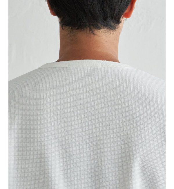 ikka「【吸水速乾】ドライサーマルヘンリーネック七分袖Tシャツ」|Tシャツ・カットソー|