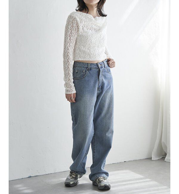VENCE share style「レースドレープオフショル」|その他|