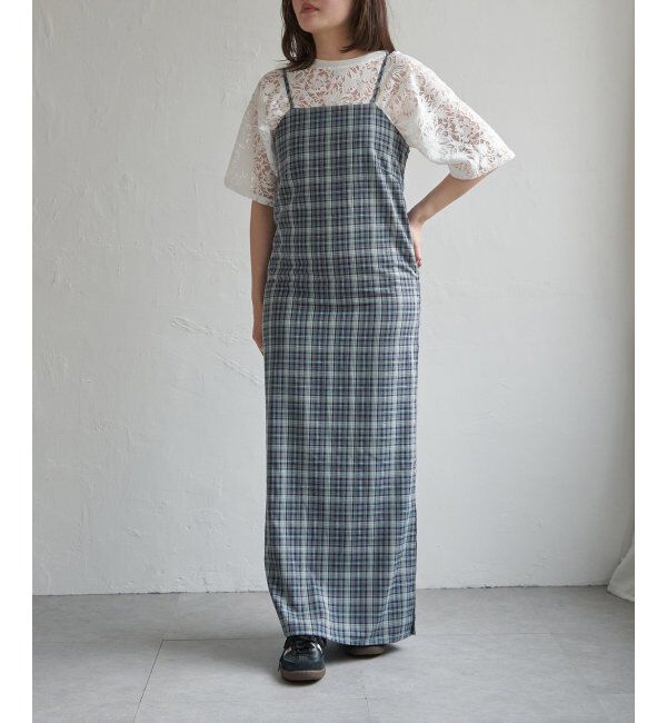 VENCE share style「シアーレース半袖プルオーバー」|その他|
