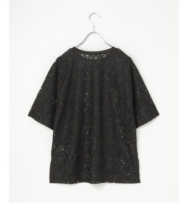 VENCE share style「シアーレース半袖プルオーバー」|その他|