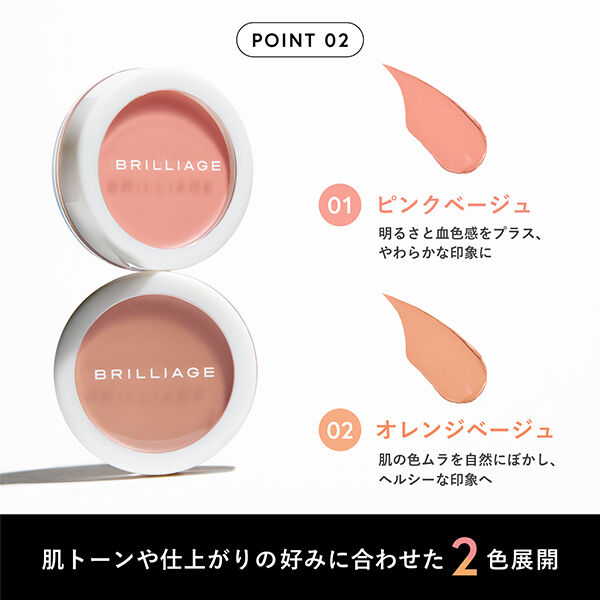  「ブリリアージュ カモフラージュ コンシーラーチーク 01 本体 (6.7g)」|チーク|