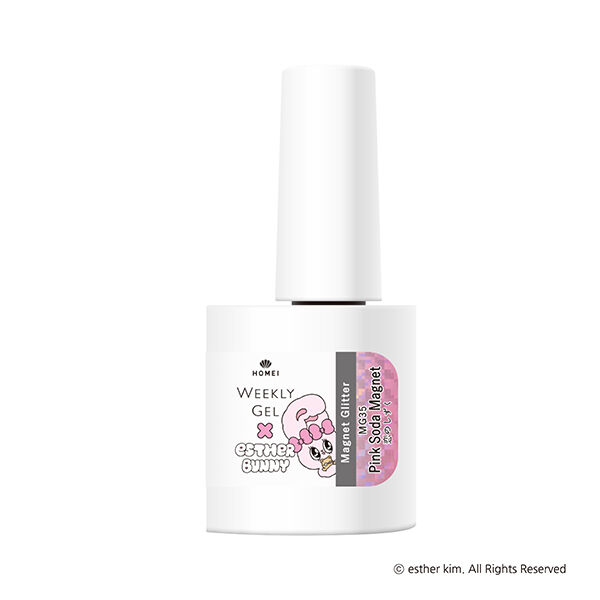 HOMEI「HOMEI ウィークリージェル MG35 Pink Soda Magnet (10ml)」|ネイルカラー|