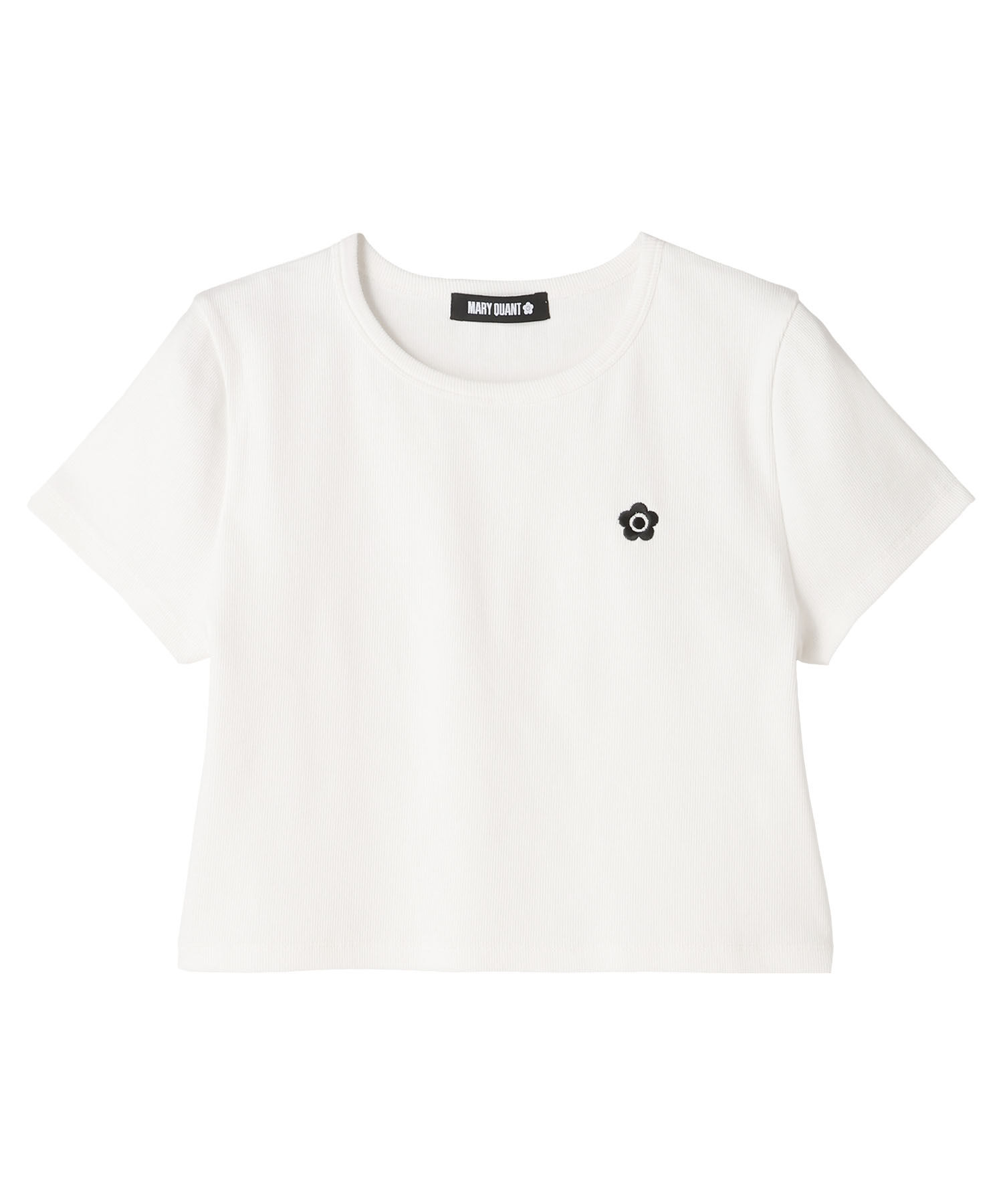 MARY QUANT「リブコンパクト Tシャツ」|Tシャツ・カットソー|