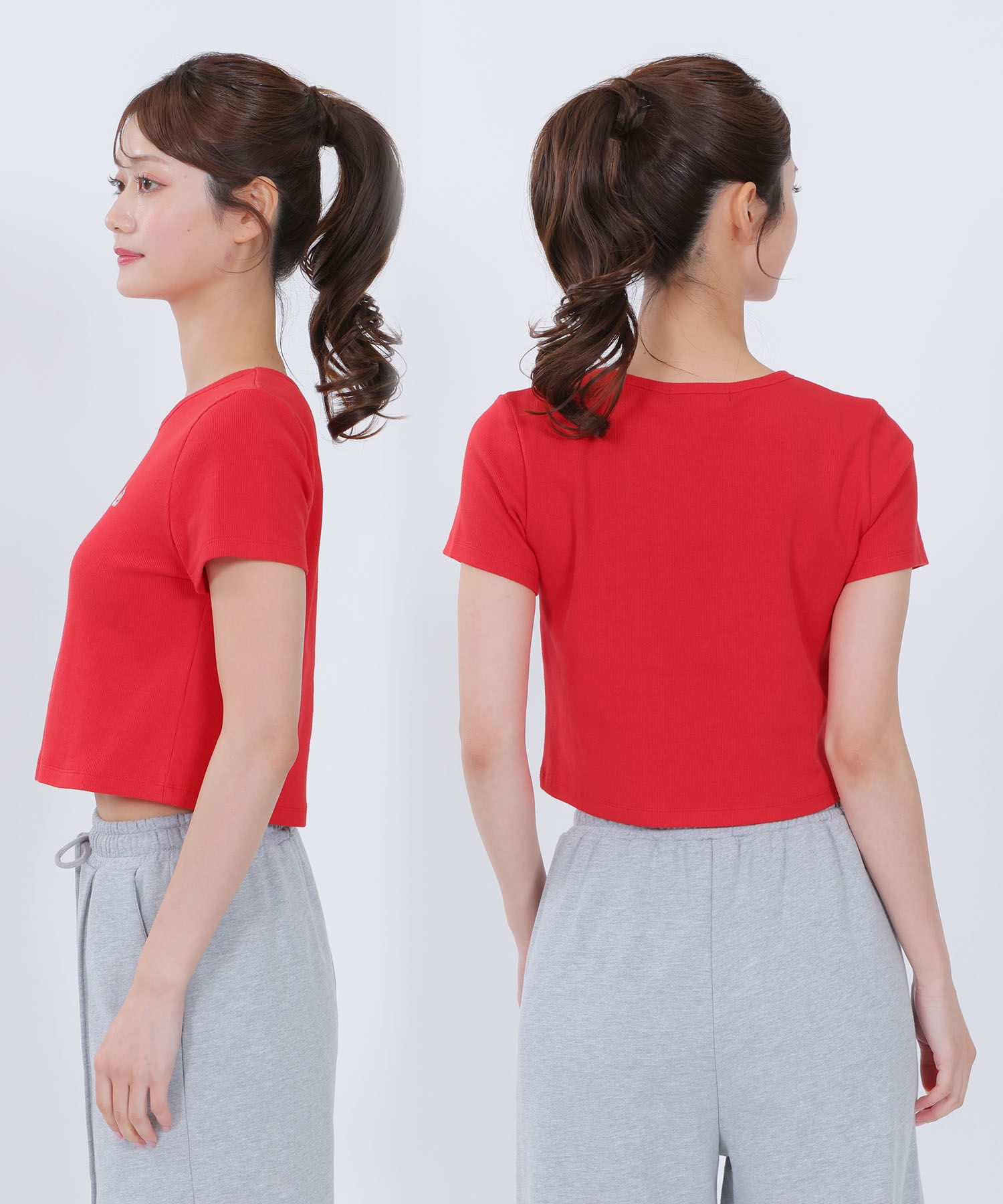 MARY QUANT「リブコンパクト Tシャツ」|Tシャツ・カットソー|
