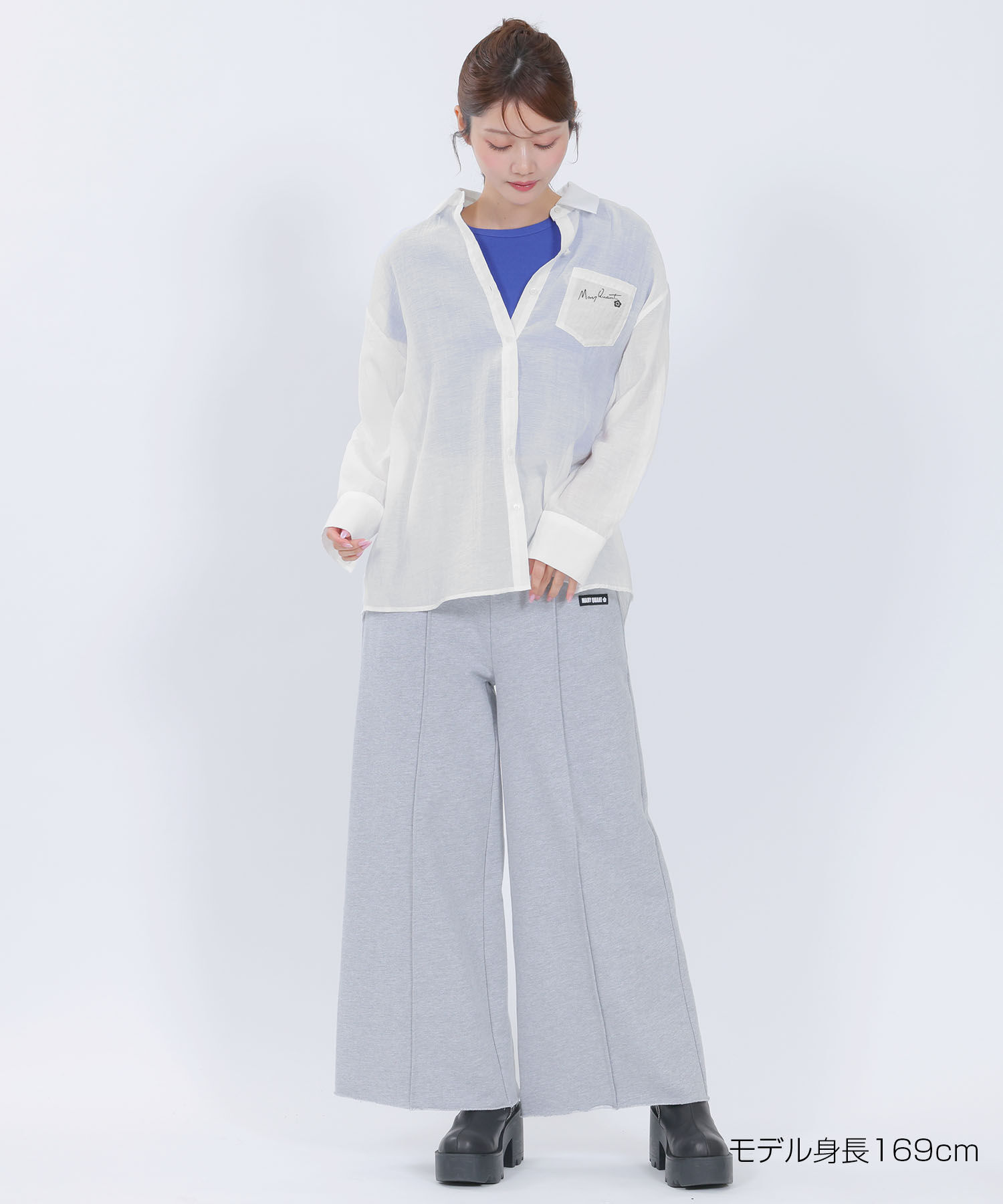 MARY QUANT「リブコンパクト Tシャツ」|Tシャツ・カットソー|