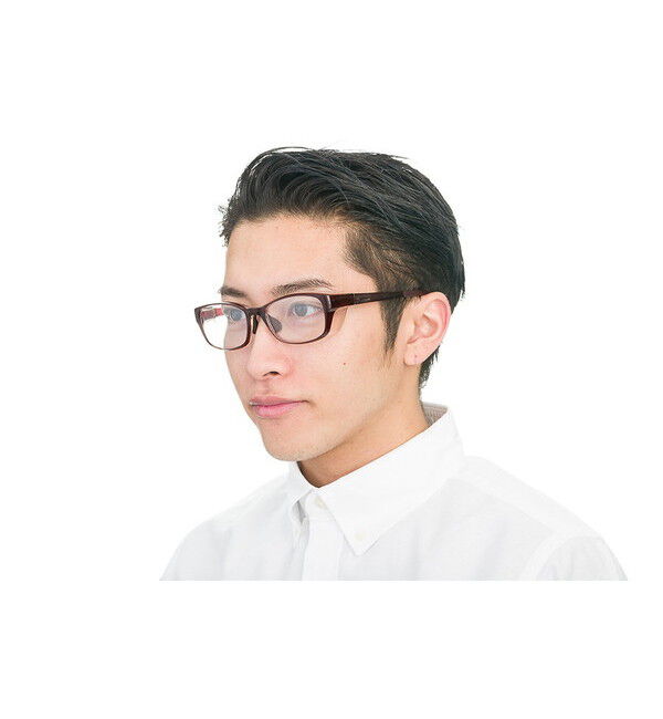  「ウェリントン型 飛沫・花粉対策めがね AIR VISOR Lサイズ」|メガネ|