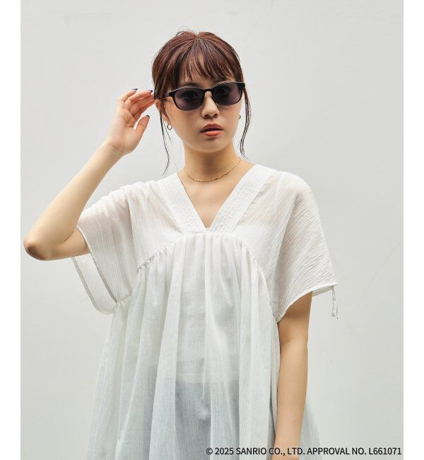  「【WEB限定】Zoff｜はぴだんぶい 調光サングラス｜紫外線で色が変わる 紫外線対策 UVカット｜グッズ  」|サングラス|