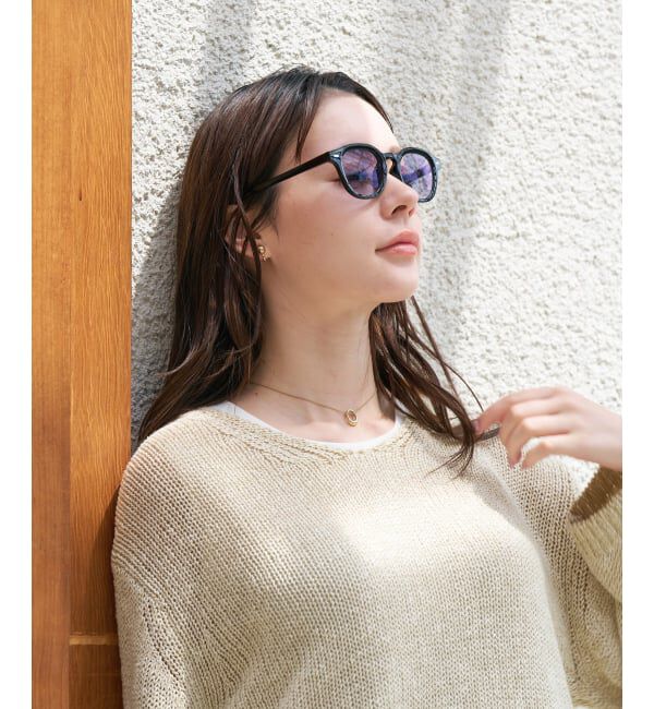  「【WEB限定】SUNCUTGlasses/UV100%CUT ウェリントン型 調光サングラス | 紫外線で色が変わる 紫外線対策」|サングラス|