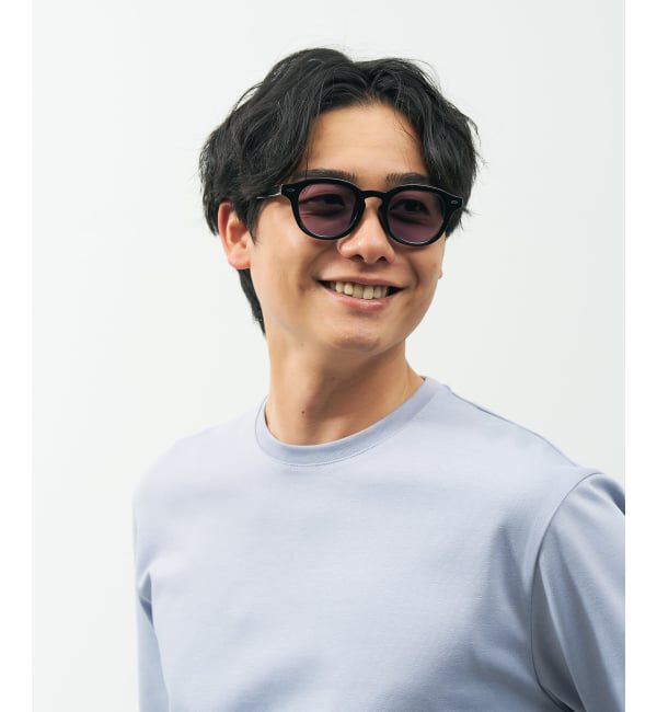  「【WEB限定】SUNCUTGlasses/UV100%CUT ウェリントン型 調光サングラス | 紫外線で色が変わる 紫外線対策」|サングラス|