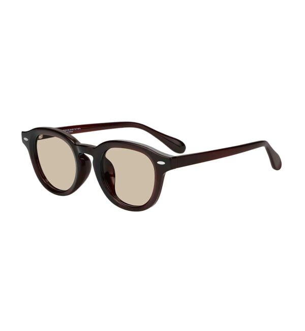  「【WEB限定】SUNCUTGlasses/UV100%CUT ウェリントン型 調光サングラス | 紫外線で色が変わる 紫外線対策」|サングラス|