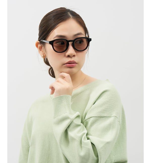  「【WEB限定】SUNCUTGlasses/UV100%CUT ウェリントン型 調光サングラス | 紫外線で色が変わる 紫外線対策」|サングラス|