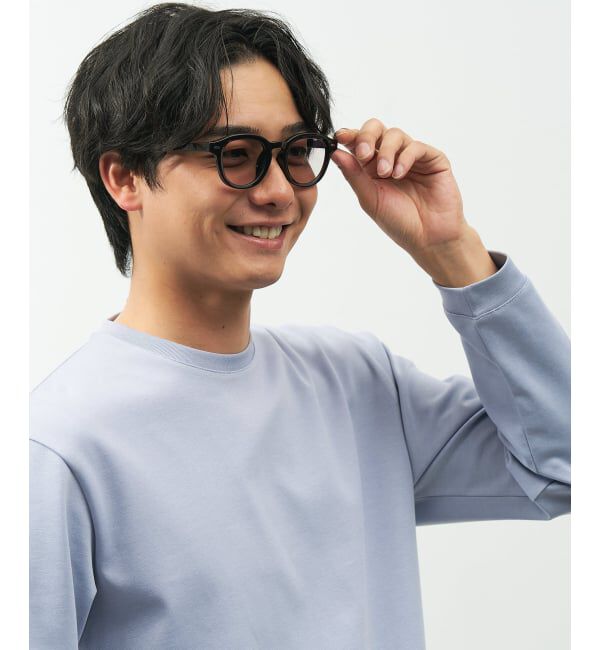  「【WEB限定】SUNCUTGlasses/UV100%CUT ウェリントン型 調光サングラス | 紫外線で色が変わる 紫外線対策」|サングラス|