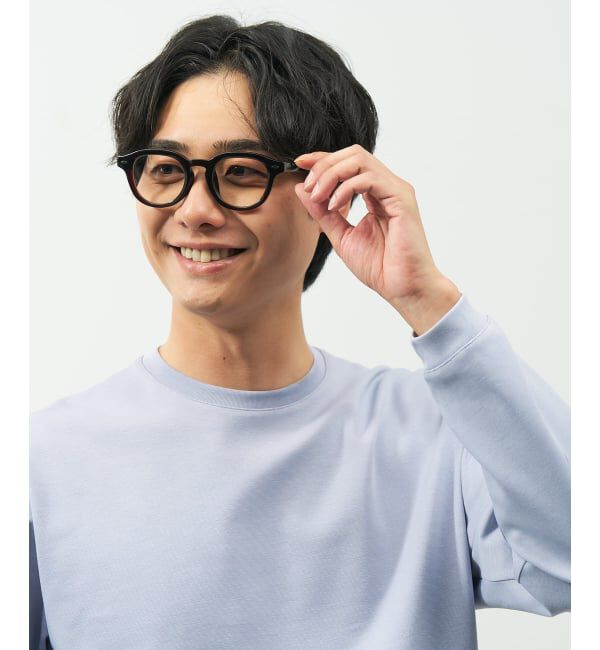  「【WEB限定】SUNCUTGlasses/UV100%CUT ウェリントン型 調光サングラス | 紫外線で色が変わる 紫外線対策」|サングラス|