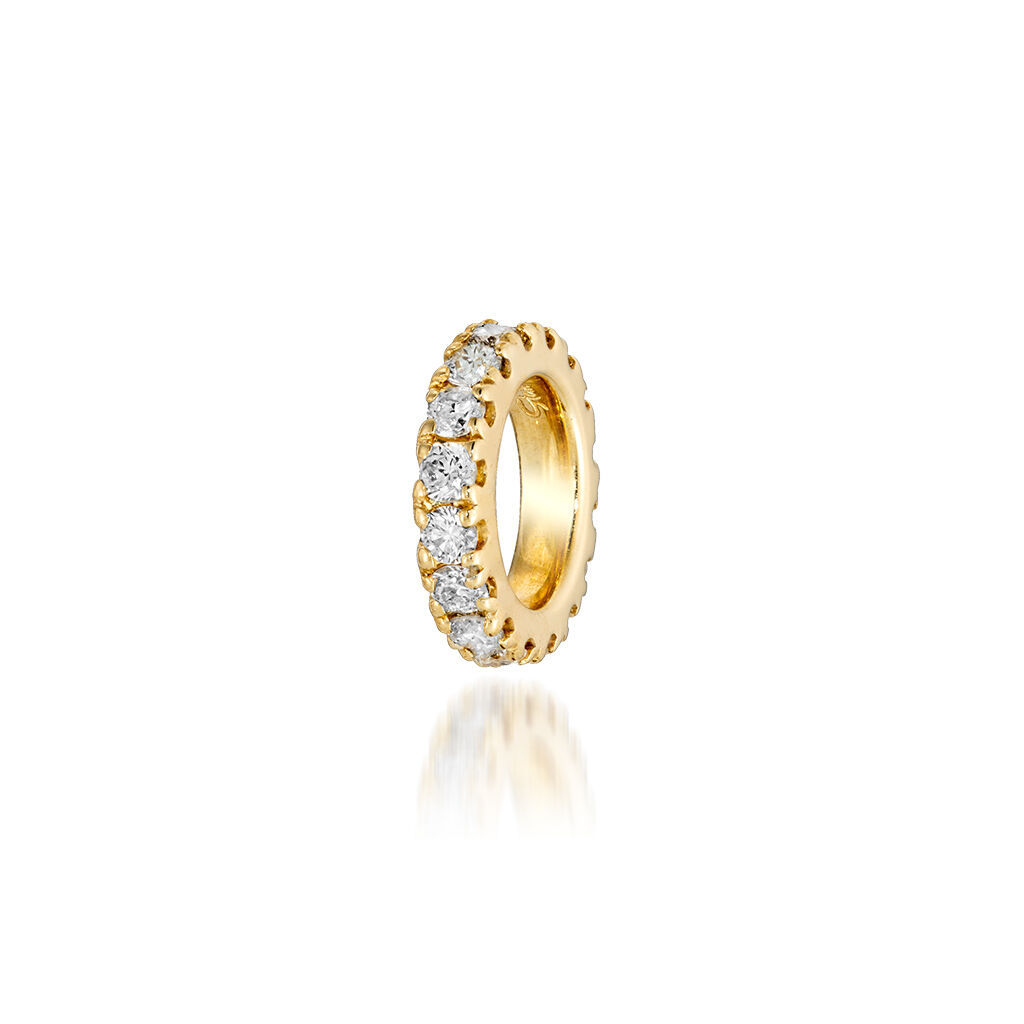 STAR JEWELRY「MINI RING CHARM」|ネックレス|イエローゴールド