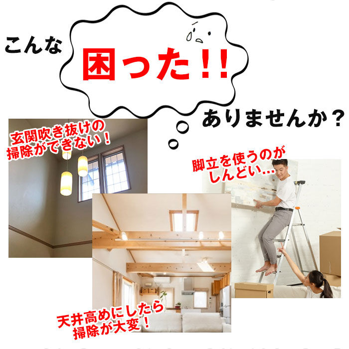 BACKYARD FAMILY「ダスター モップ 通販 モップクリーナー ハンディ ロングモップ ハタキ はたき ホコリ払い 高所」|その他|