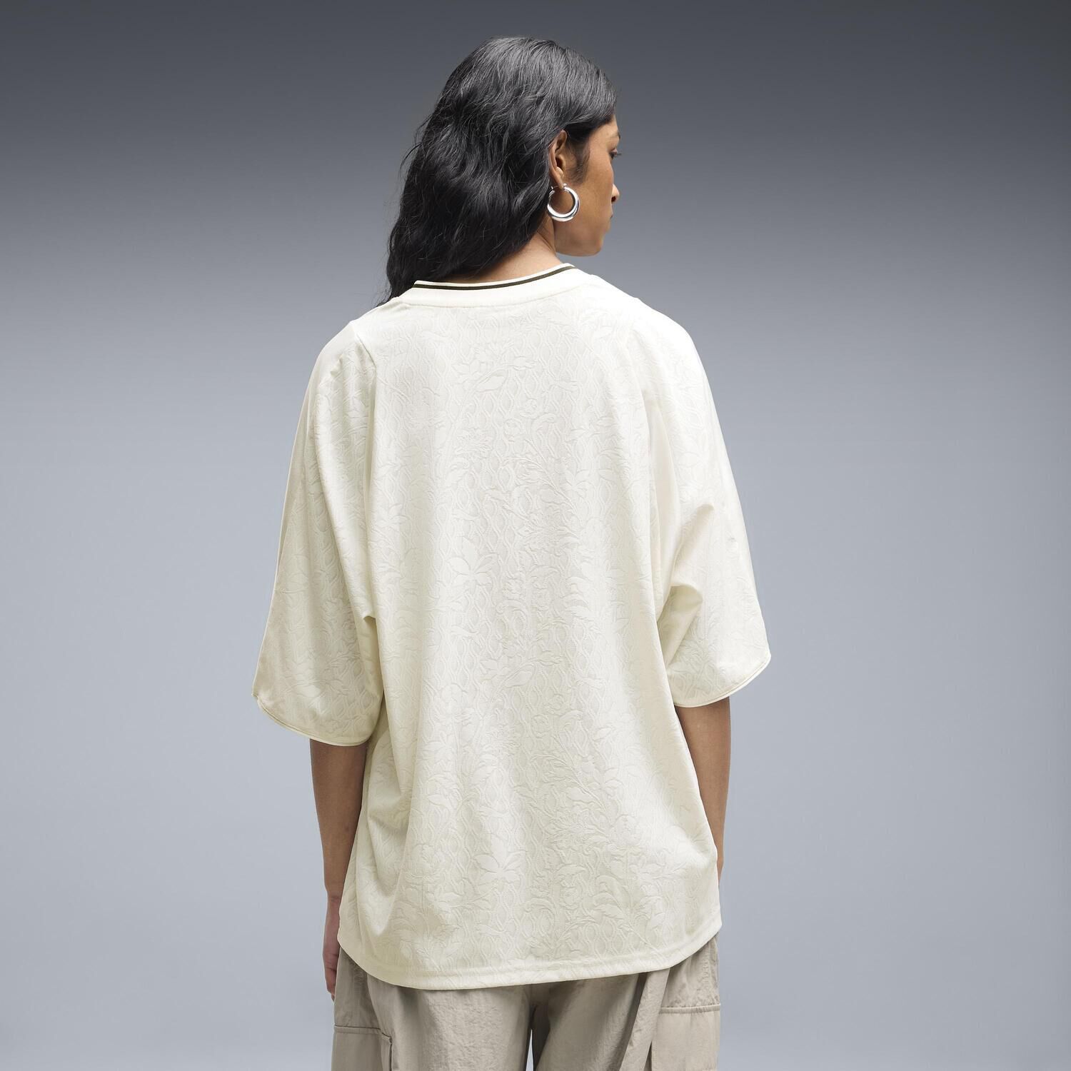 PUMA「【PUMA ｳｪｱ】W LACE PACK OVERSIZED JERSEY」|Tシャツ・カットソー|