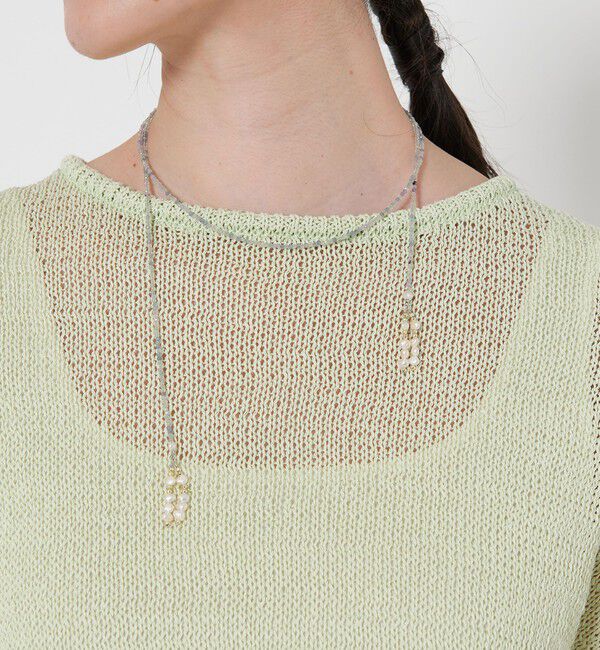 UNITED ARROWS「＜les bonbon＞MIST FRG ラリエット」|ネックレス|