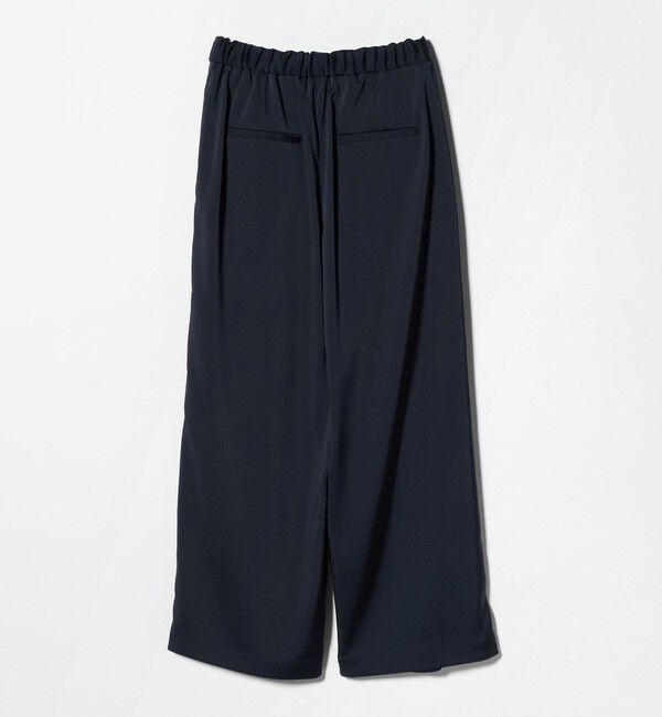UNITED ARROWS「クリーン サテン ワイドパンツ ‐ウォッシャブル‐」|チノ|