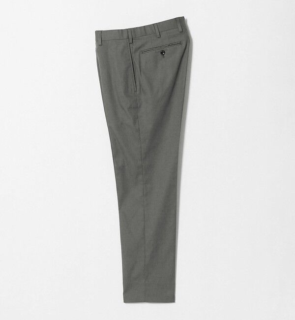 UNITED ARROWS「クールモーション ドビー サイドエクステンド ノープリーツスラックス COMFORT EASY‐MODEL　接触冷感　吸」|スラックス|