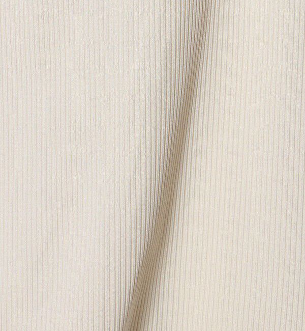 UNITED ARROWS green label relaxing「ブライトリブ スクエアネック 5分袖 プルオーバー カットソー」|Tシャツ・カットソー|