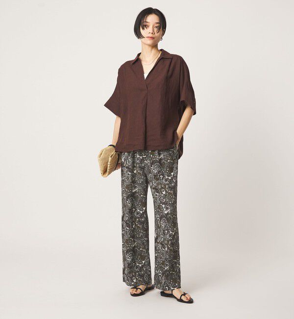 UNITED ARROWS green label relaxing「ペイズリー プリント パンツ」|その他|