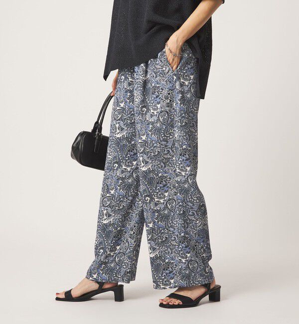 UNITED ARROWS green label relaxing「ペイズリー プリント パンツ」|その他|