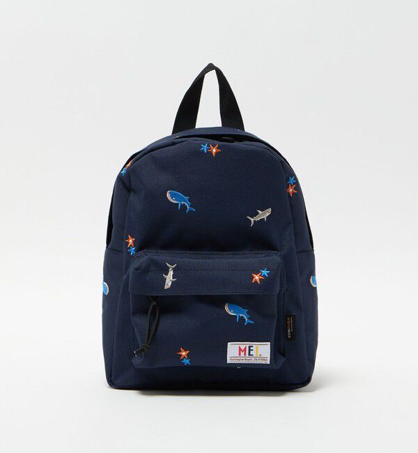 UNITED ARROWS green label relaxing「【別注】＜MEI＞デイパック　S（シャーク） / キッズ / リュック」|リュック|NAVY