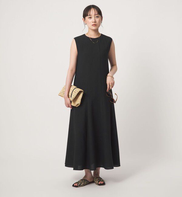 UNITED ARROWS green label relaxing「［size SHORT/TALLあり］ドライクロス ワンピース マシンウォッシャブル 通気性」|ワンピース|