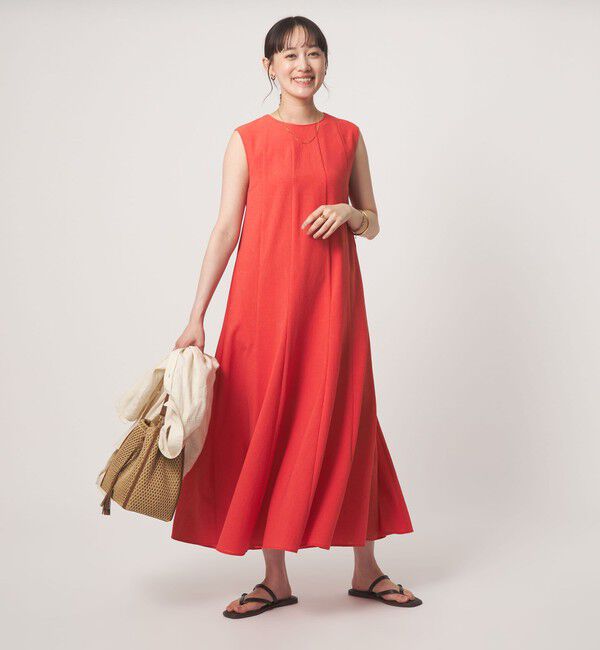 UNITED ARROWS green label relaxing「［size SHORT/TALLあり］ドライクロス ワンピース マシンウォッシャブル 通気性」|ワンピース|