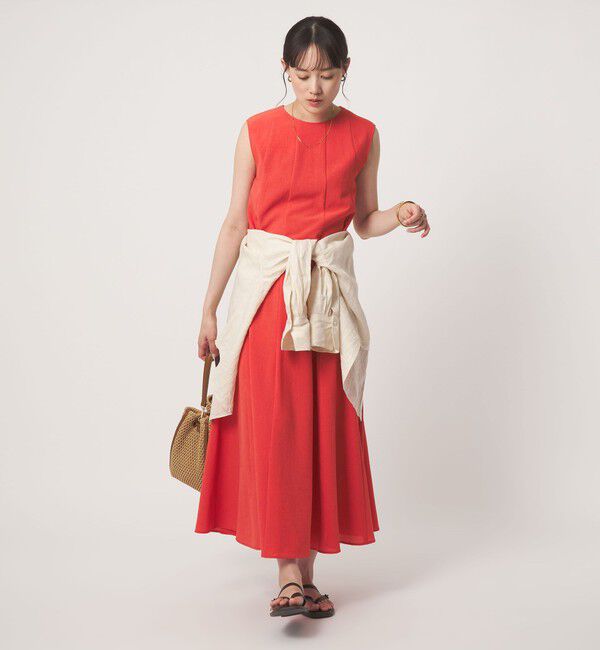 UNITED ARROWS green label relaxing「［size SHORT/TALLあり］ドライクロス ワンピース マシンウォッシャブル 通気性」|ワンピース|