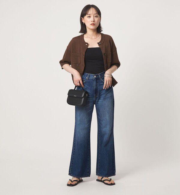 UNITED ARROWS green label relaxing「セミフレア デニム パンツ」|デニム|