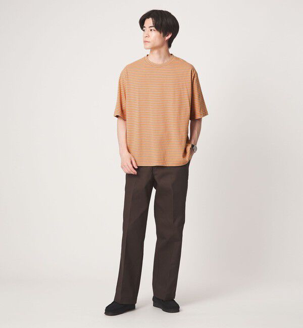 UNITED ARROWS green label relaxing「フェード ボーダー クルーネック 半袖 Tシャツ」|Tシャツ・カットソー|